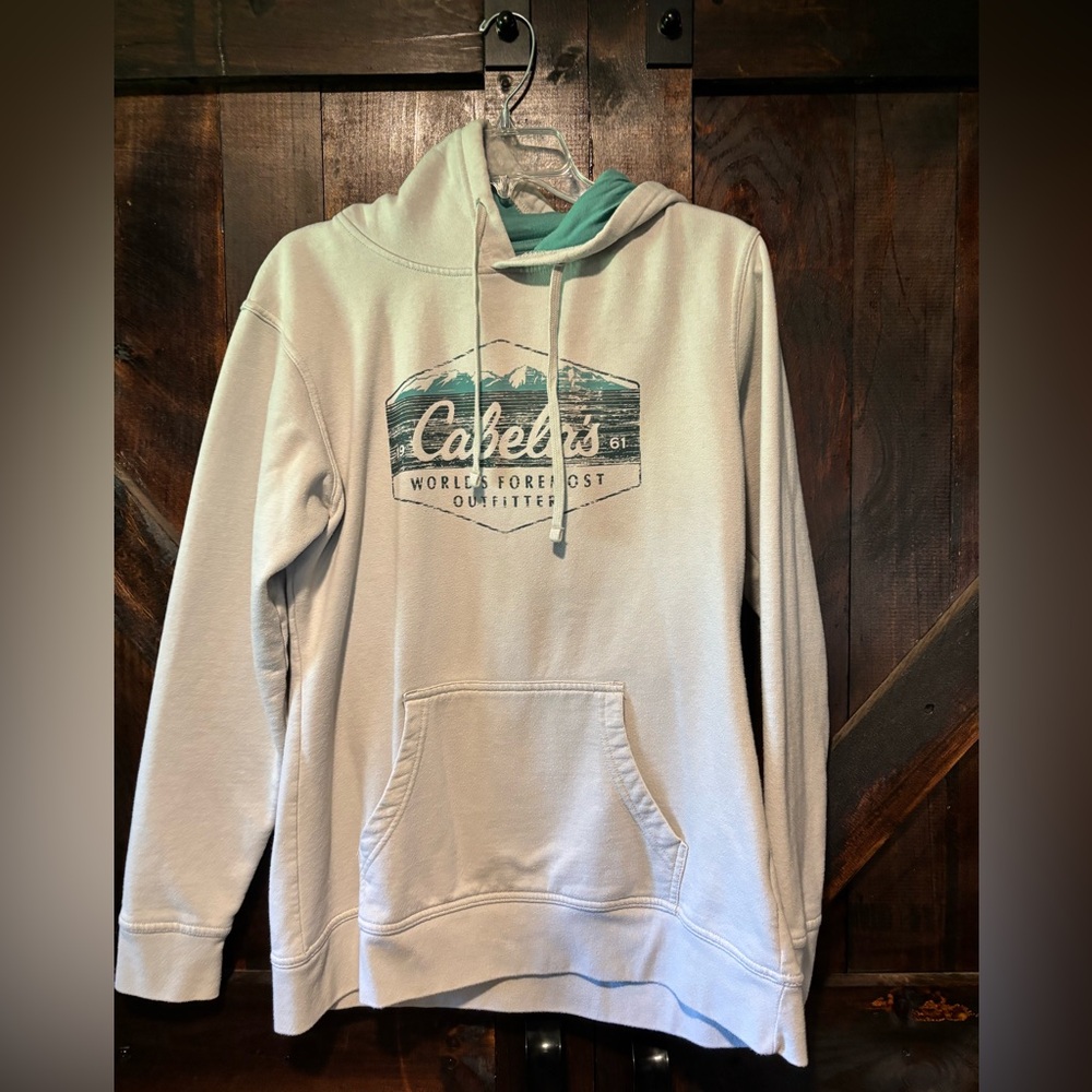Cabela's grey Sweatshirt Hoodie Casual Wear